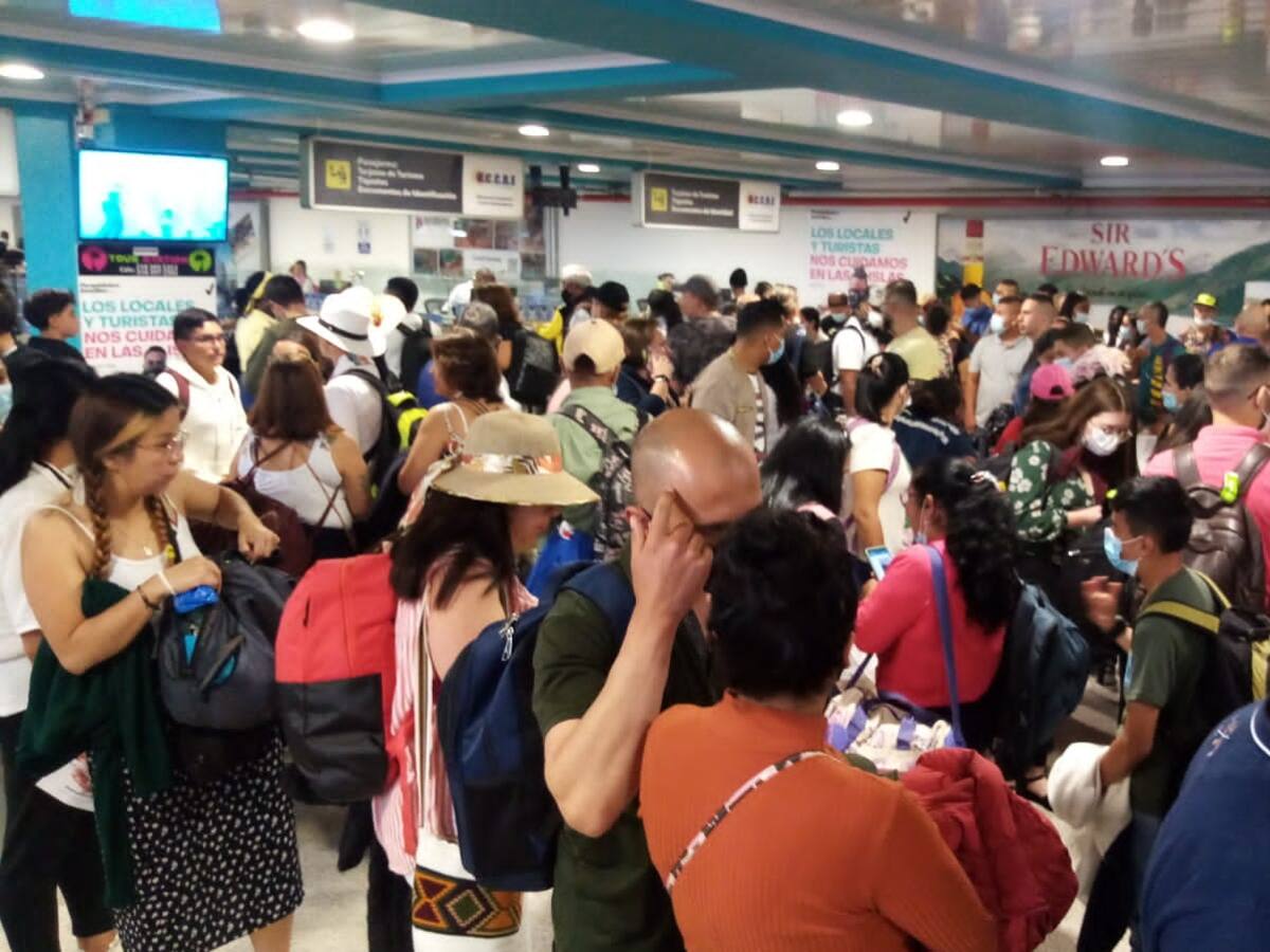 La pesadilla para entrar a la isla de San Andrés