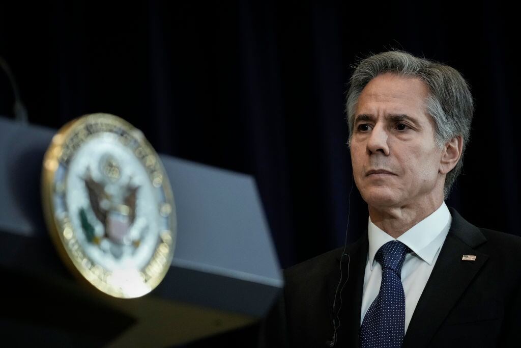 Antony Blinken. Foto: Drew Angerer/Getty Images
