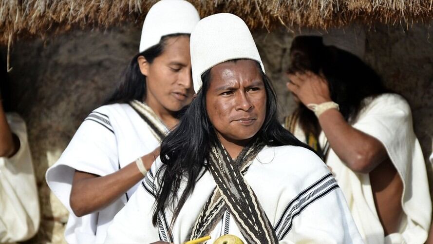 Pueblos indígenas de la Sierra solicitan ayuda del Presidente para afrontar la pandemia. Foto: Colprensa