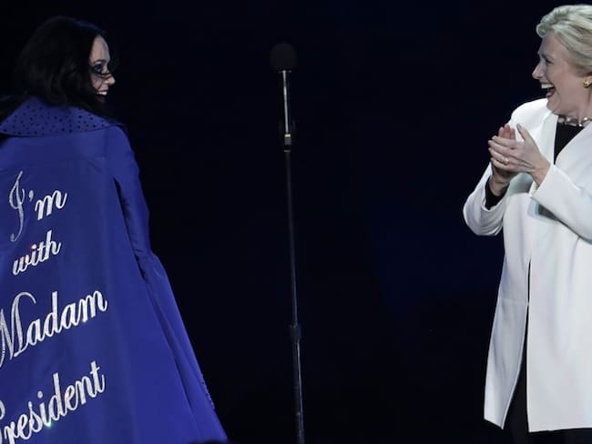 La cantante Katy Perry fue una de las promotoras de la campaña de la candidata demócrata, Hillary Clinton. Foto: Associated Press - AP