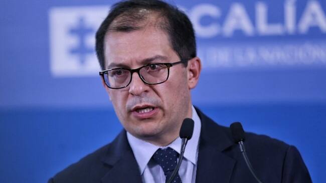 El futuro del fiscal general, Francisco Barbosa, quedó en manos de la Corte Constitucional. Foto: Colprensa / CAMILA DÍAZ