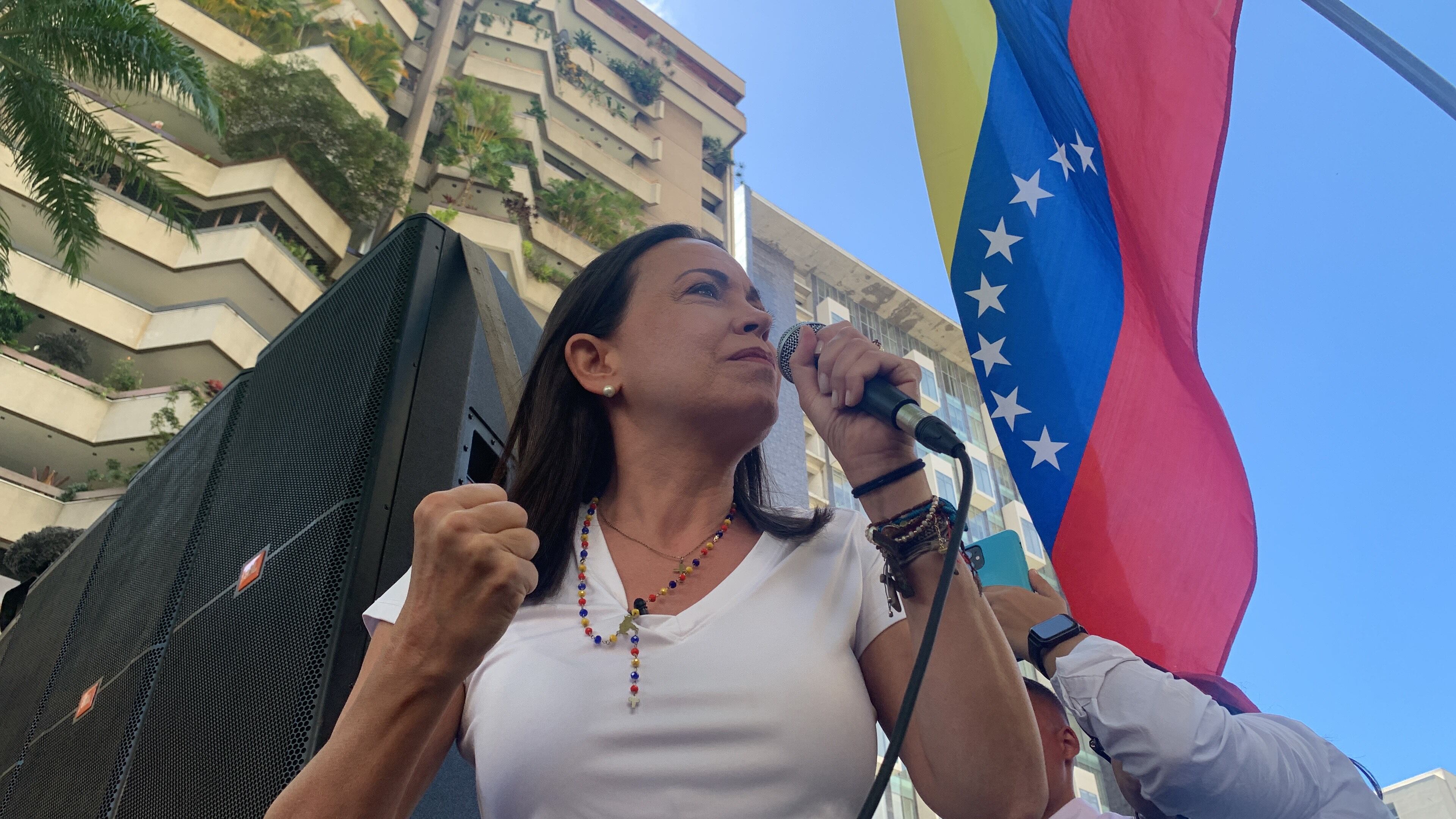 María Corina Machado | Foto: W RADIO / Gabriela González