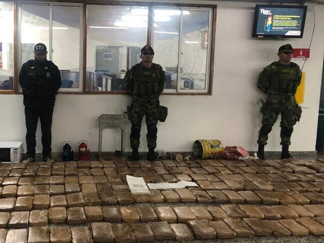 Operativo antidrogas en el suroccidente de Bogotá . Foto: