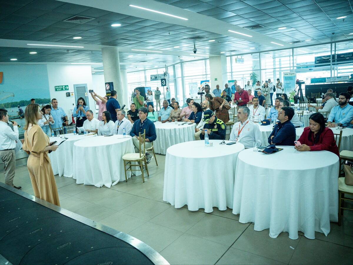 Iniciará ampliación del aeropuerto Simón Bolívar de Santa Marta con una inversión de 76 mil millones