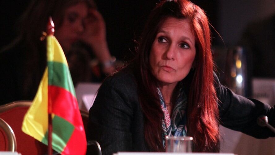 Rosa Cotes, gobernadora del Magdalena. Foto: Colprensa