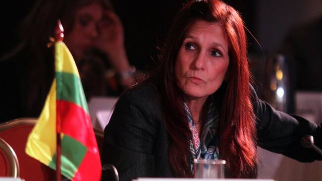 Rosa Cotes, gobernadora del Magdalena. Foto: Colprensa