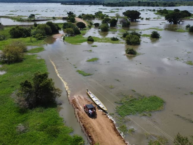 Estado de la vía Tenerife- Plato/ Alcaldía de Tenerife
