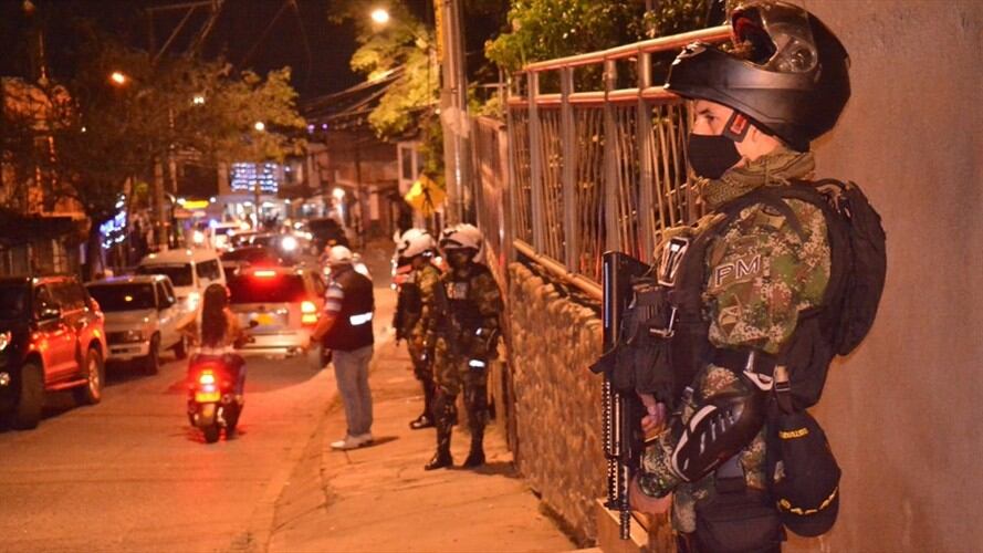 Se mantiene el toque de queda y se decretará ley seca viernes, sábado y domingo. Foto: Comunicaciones Secretaría de Seguridad y Justicia de Cali
