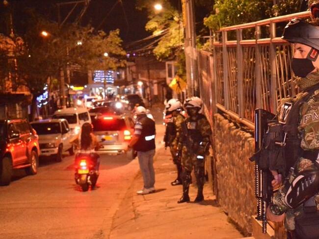 Se mantiene el toque de queda y se decretará ley seca viernes, sábado y domingo. Foto: Comunicaciones Secretaría de Seguridad y Justicia de Cali