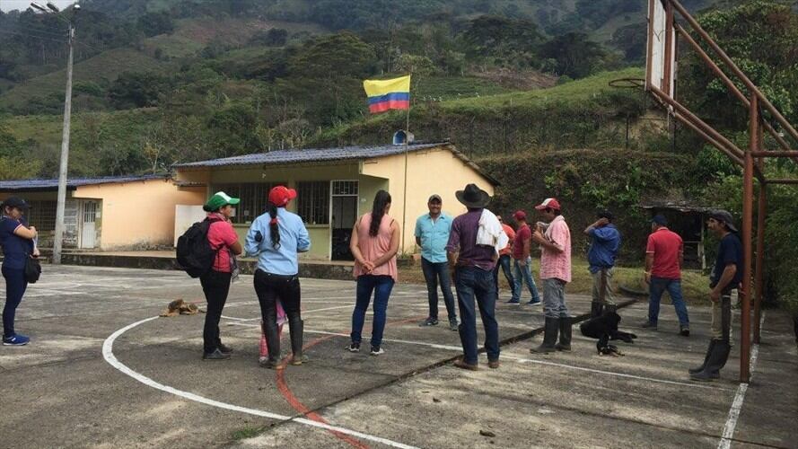 Son estudiantes de siete escuelas rurales.. Foto: W