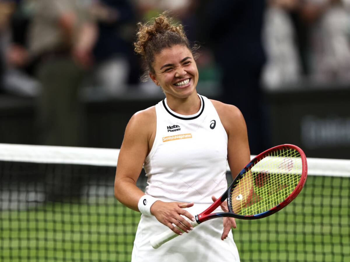 Paolini se convirtió en la primera italiana en jugar la final de Wimbledon