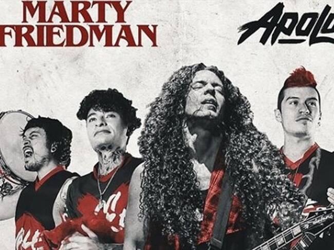 Apolo 7 presentó ‘Eres tú’, su colaboración con Marty Friedman. Foto: Apolo 7 Instagram