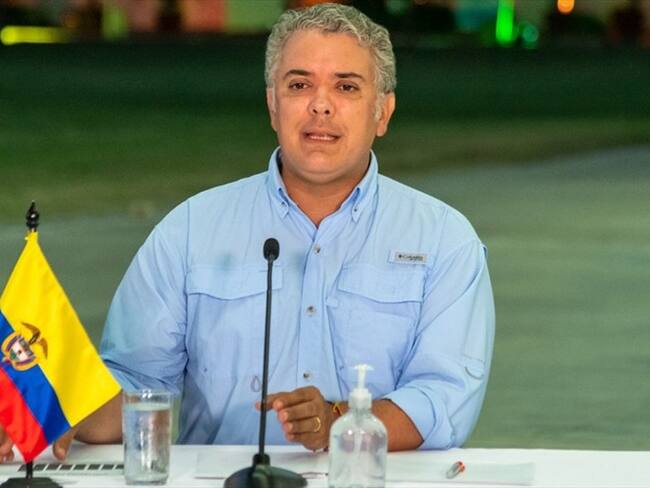 Presidente de la República, Iván Duque. Foto: Presidencia