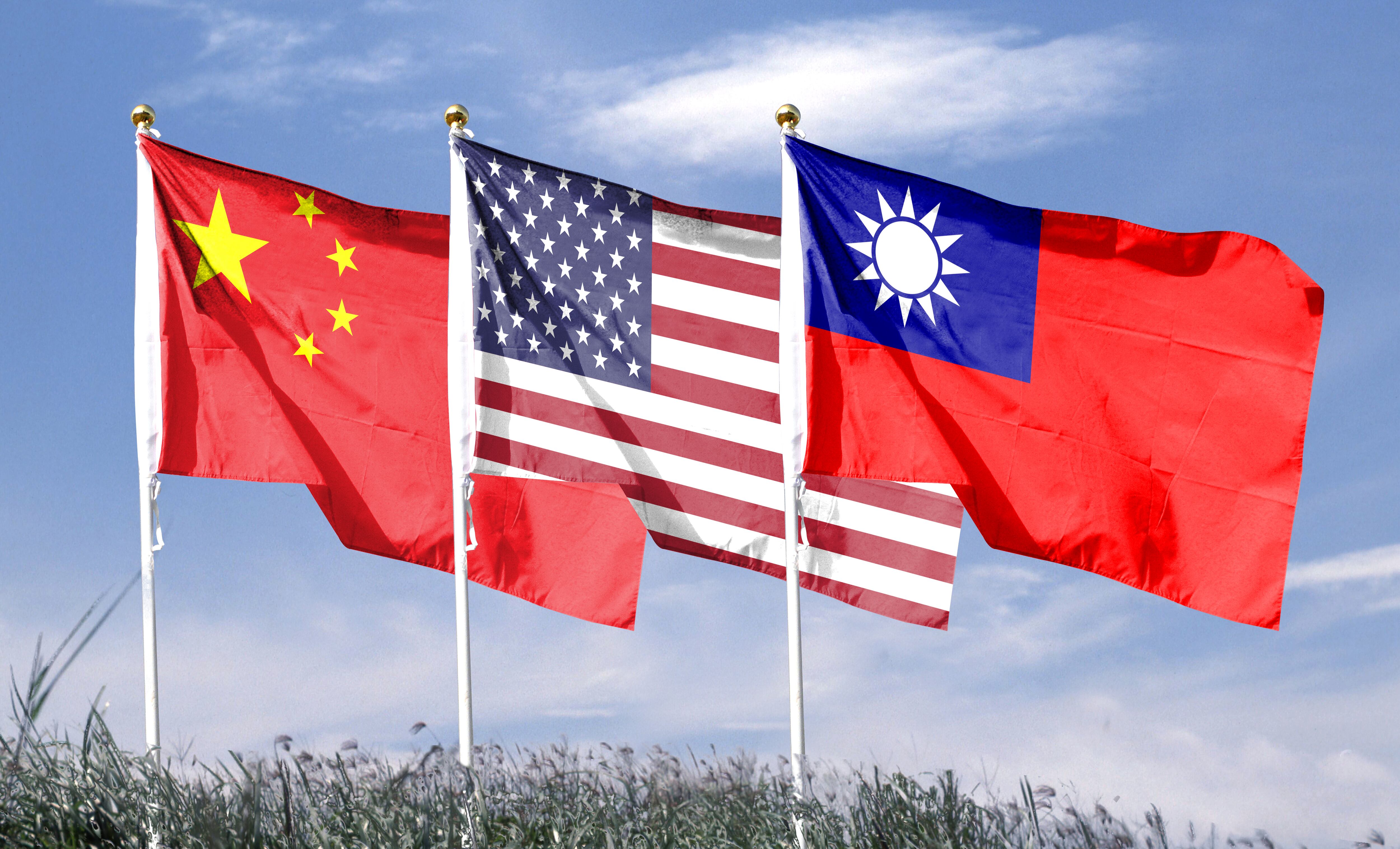 Estados Unidos, Taiwán y China. Foto: Getty Images.