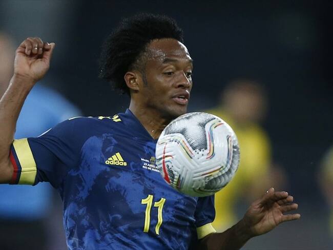 Juan Guillermo Cuadrado, jugador de la Juventus de Turín y de la Selección Colombia. Foto: Wagner Meier/Getty Images