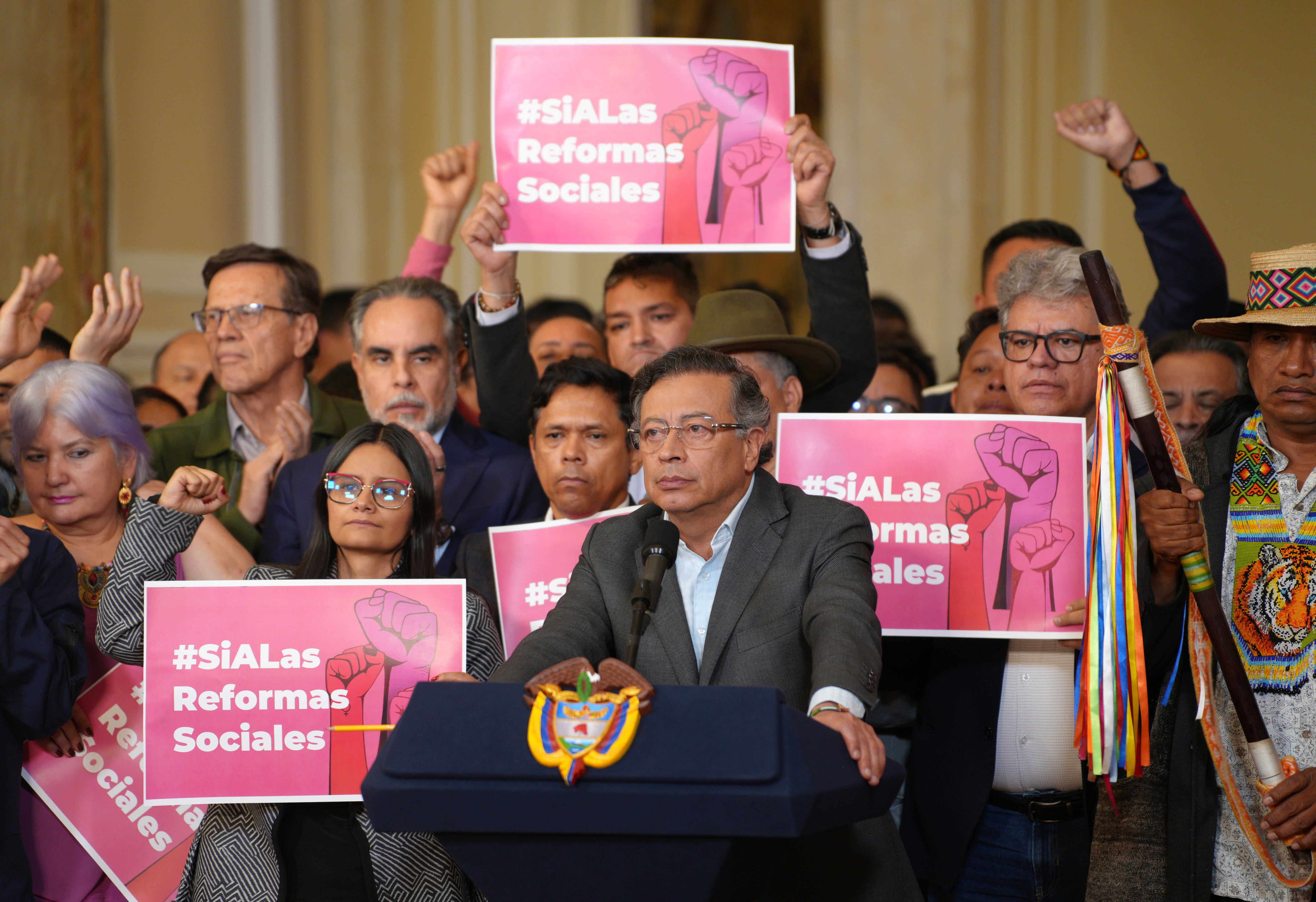 Gustavo Petro. EFE/ Presidencia de Colombia.