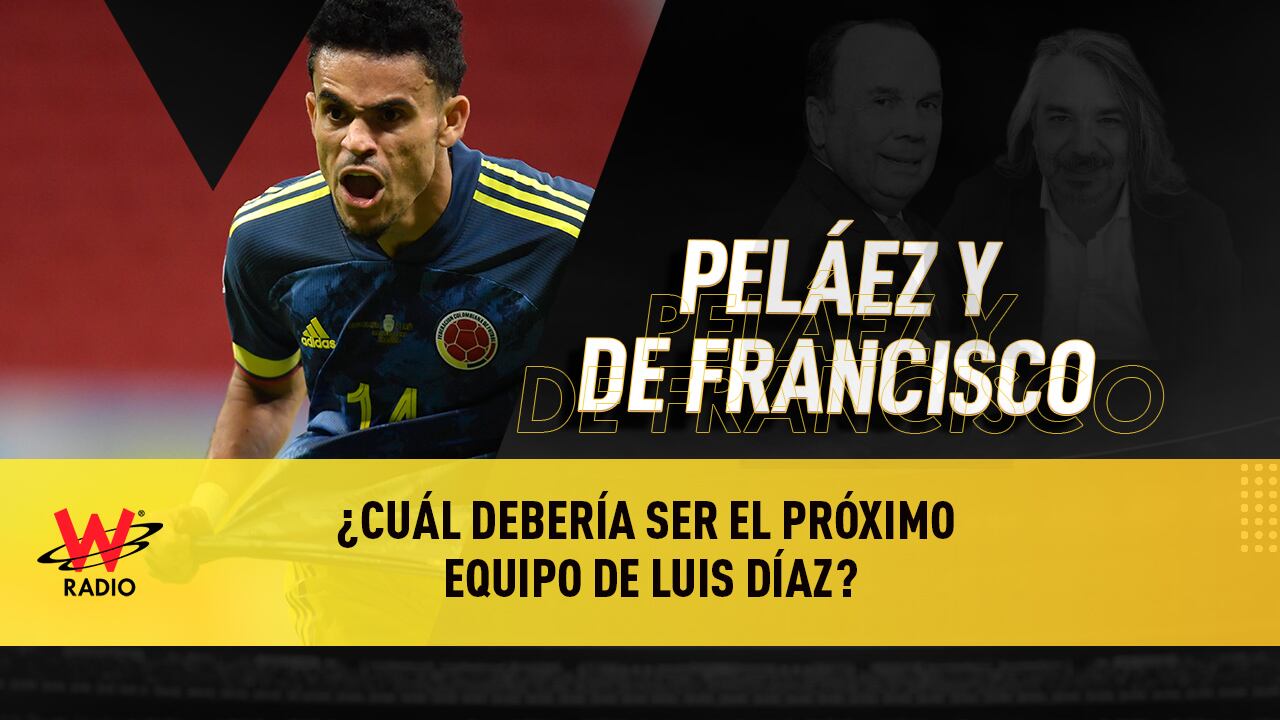 Luis Díaz, extremo de la Selección Colombia en la Copa América 2021