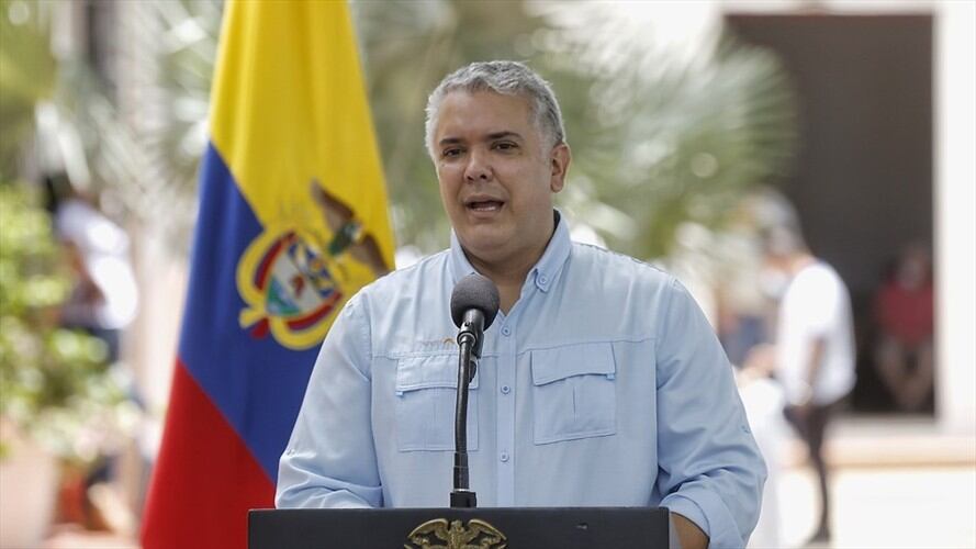 El presidente Iván Duque se refirió a los hechos y a las cifras de homicidio en el país. Foto: Colprensa