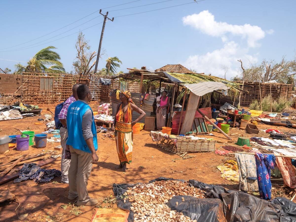 Aumentan a 75 los muertos por el ciclón Chido en el norte de Mozambique