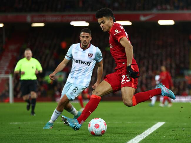 Luis Diaz en el Liverpool (Photo by Clive Brunskill/Getty Images)