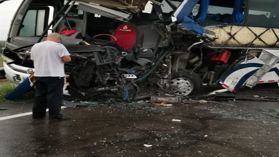 accidente en Santander. . Foto: suministrada.