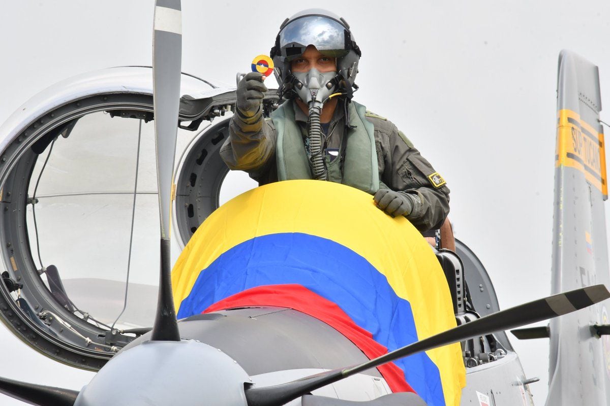 Fuerza Aérea Colombiana. Foto: Fuerza Aérea Colombiana.
