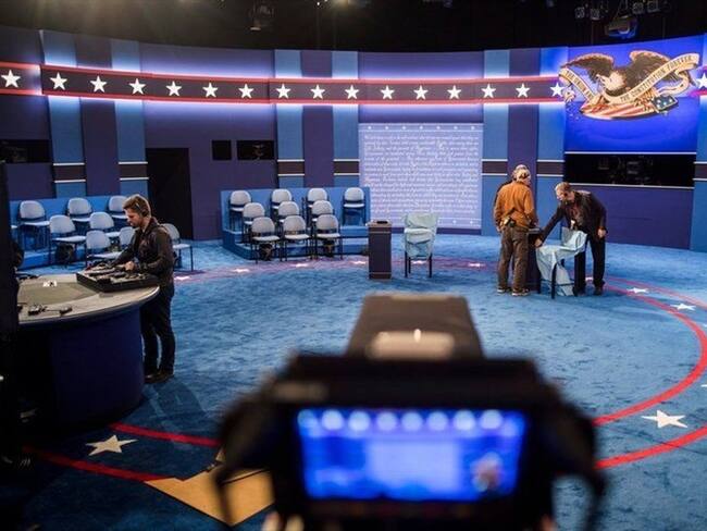 Se cree que el debate de este domingo será el más visto en la historia de Estados Unidos.. Foto: BBC Mundo