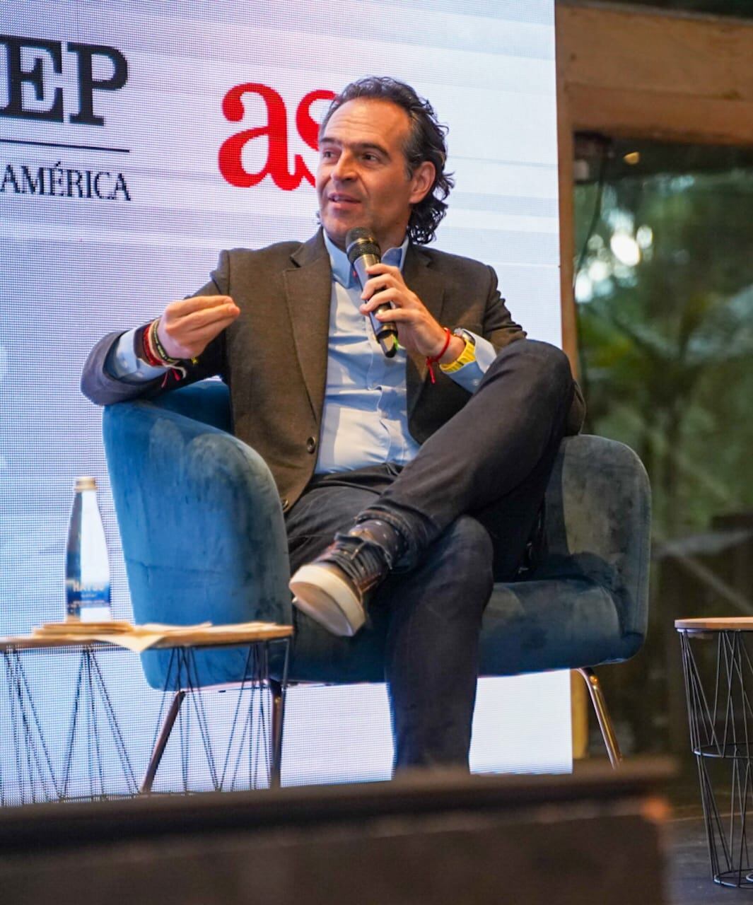 Federico Gutiérrez, alcalde electo de Medellín en Visión Colombia 2024 de Prisa Media