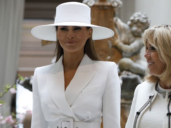 ¿Qué transmite el vestuario de Melania Trump?