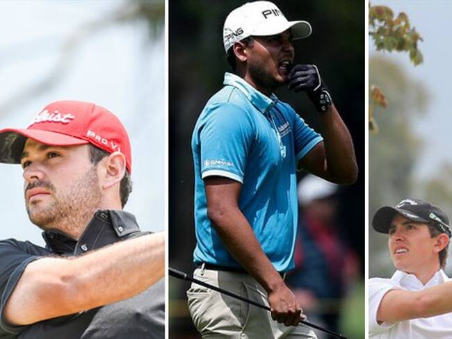 Los golfistas colombianos que participan en el Country Club de Bogotá Championship