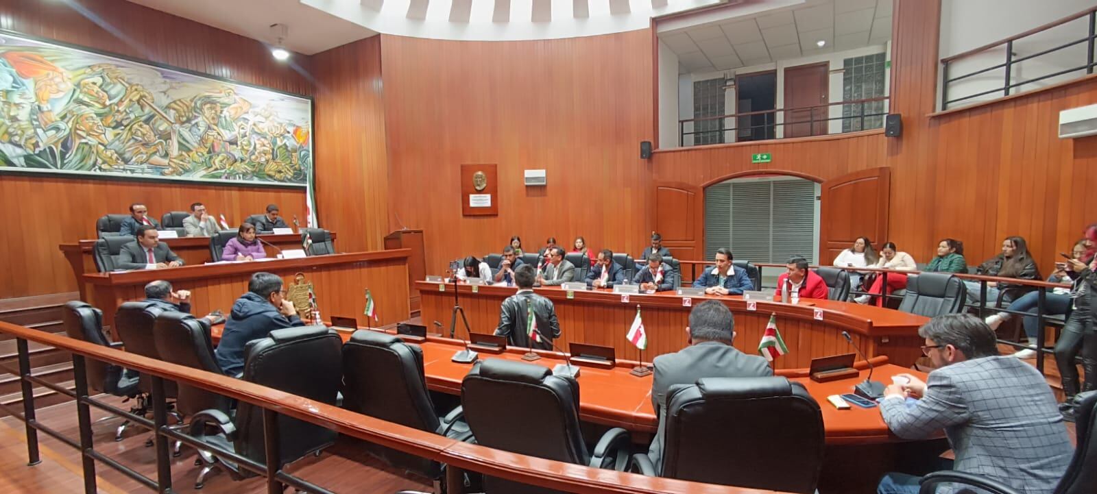 En segundo debate se aprobó el empréstito por $230.000 millones, por parte de la Asamblea de Boyacá / Foto: W Radio.