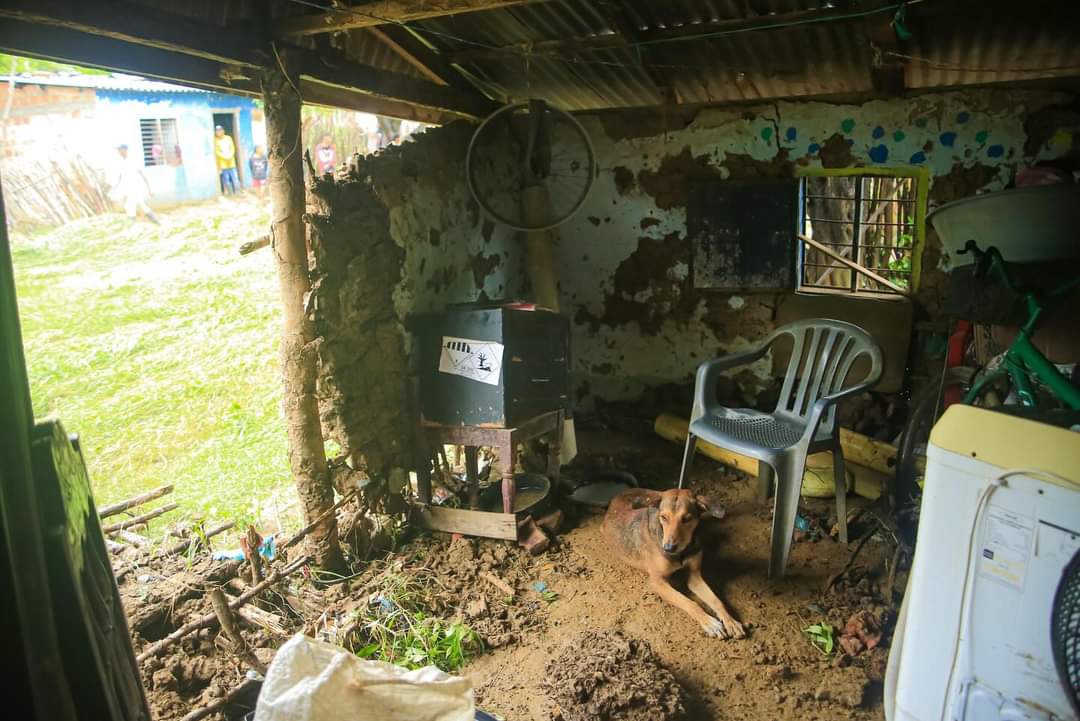 Viviendas afectadas/ Alcaldía de Plato, Magdalena