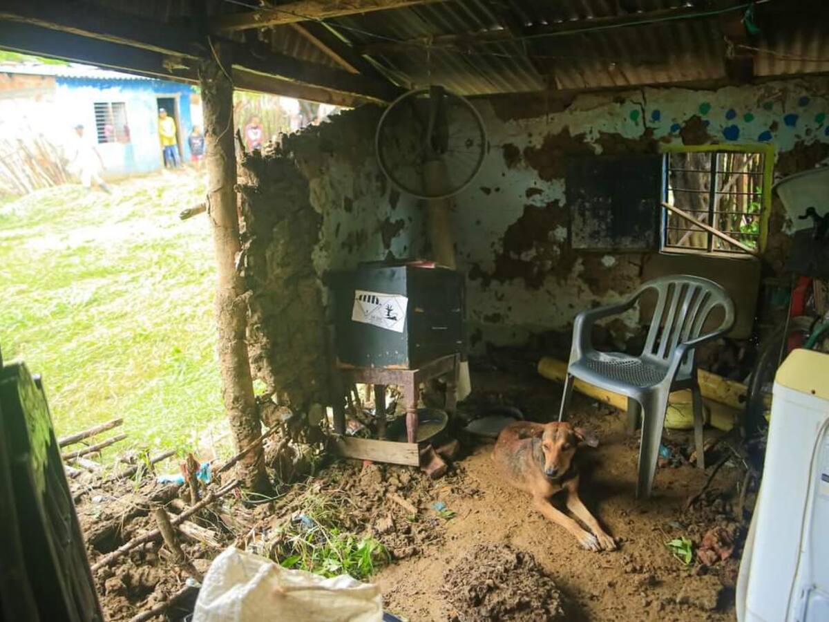 Fuertes lluvias causaron emergencia en Plato, Magdalena