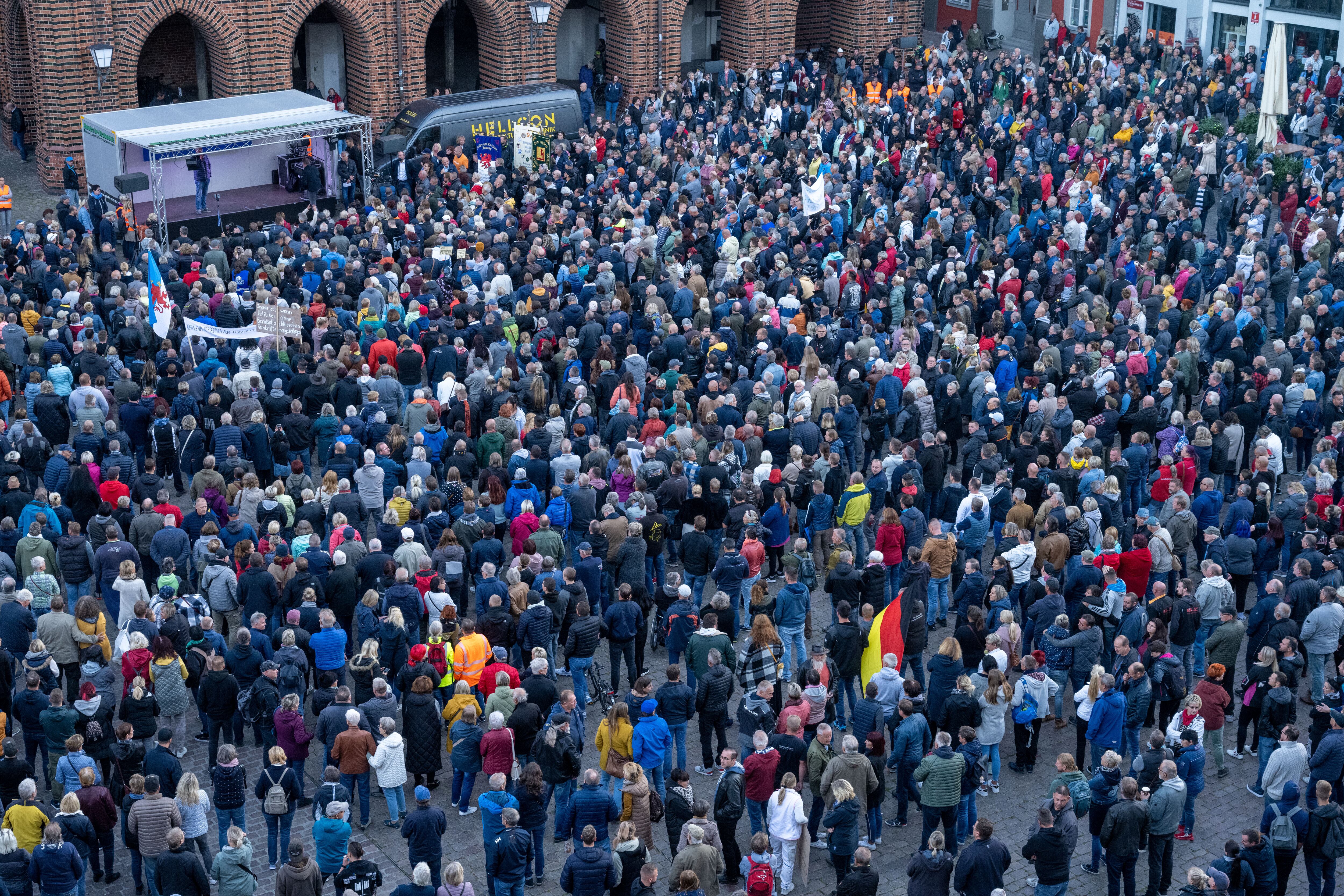 Manifestaciones en Rusia. (Photo by Stefan Sauer/picture alliance via Getty Images)