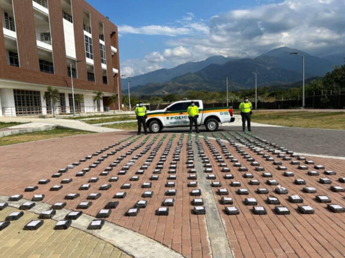 Se incautaron 380 kilos de cocaína en zona turística de Santa Marta
