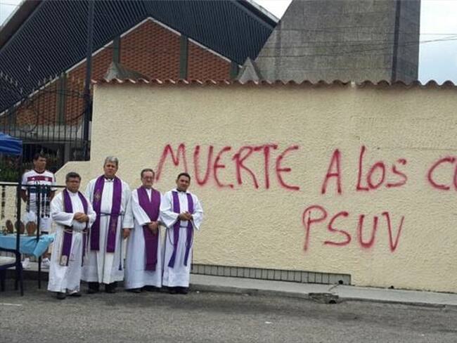 Amenazan a sacerdotes en San Cristóbal, Venezuela. Foto: Cortesía Táchira 24 horas