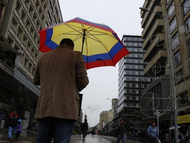 Lluvias en Colombia. Foto: Colprensa