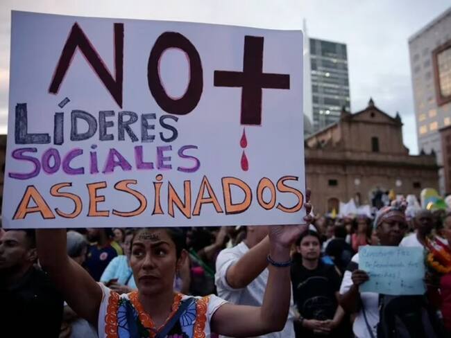 Primer líder social asesinado en Risaralda / Foto: EFE (archivo)
