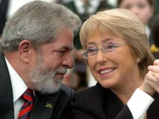 Lula y Bachelet llaman a Consejo Defensa por Bases de EEUU en Colombia