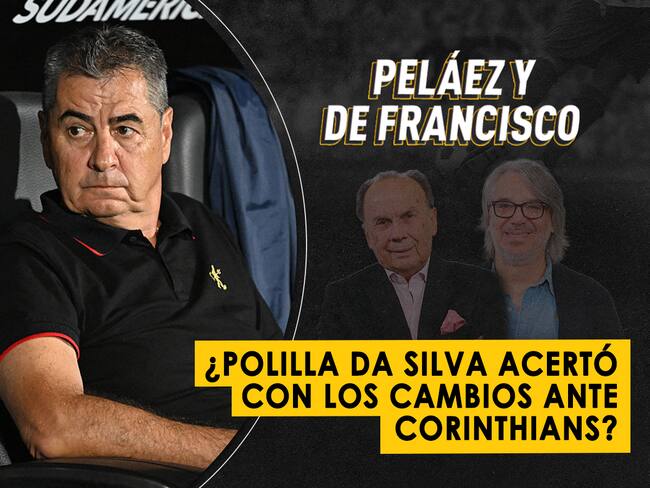 ¿Polilla Da Silva acertó con los cambios ante Corinthians?