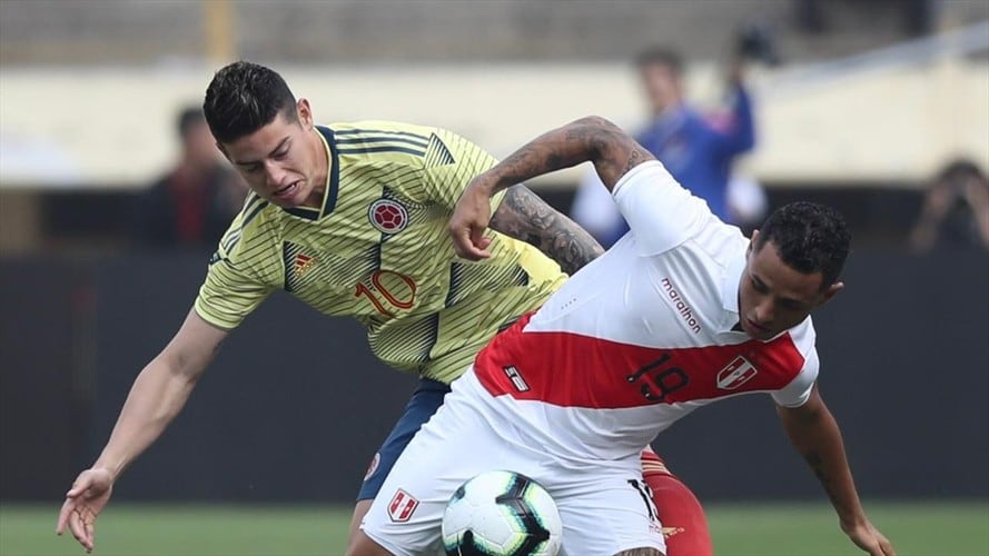 Colombia - Perú cierran si ciclo de preapraración para la Copa AMeríeca 2019. Foto: @SeleccionPeru/ Twitter