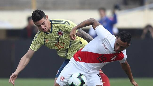 Colombia - Perú cierran si ciclo de preapraración para la Copa AMeríeca 2019. Foto: @SeleccionPeru/ Twitter