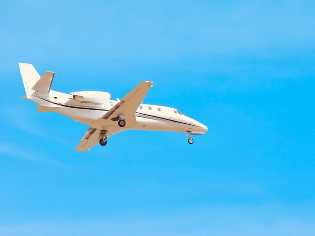 Imagen de referencia de avioneta. Foto: Getty Images