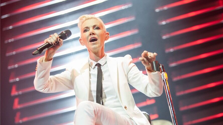 Marie Fredriksson, cantante y compositora sueca, ganó notoriedad internacional gracias a la agrupación Roxette. Foto: Getty Images