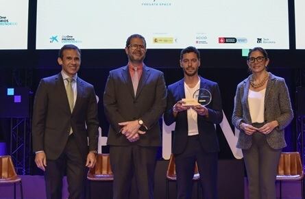 Jonatan Domènech, CTO de Fregata Space. Cortesía: CaixaBank.