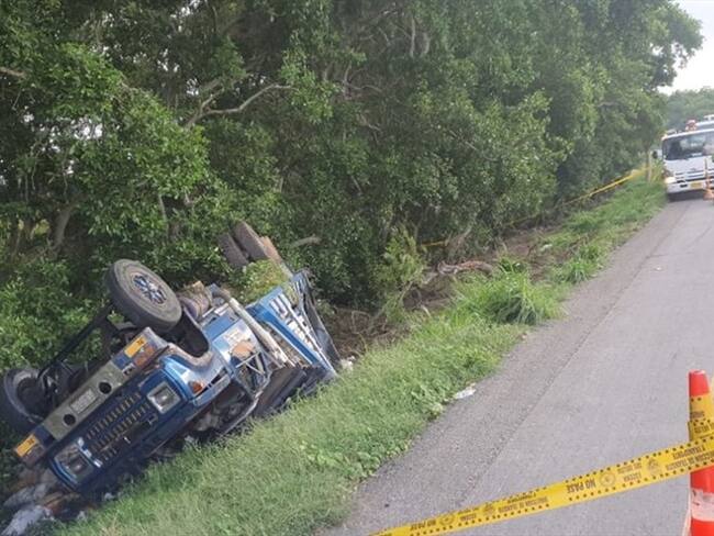 Foto: Cortesía Oficiales de Tránsito.