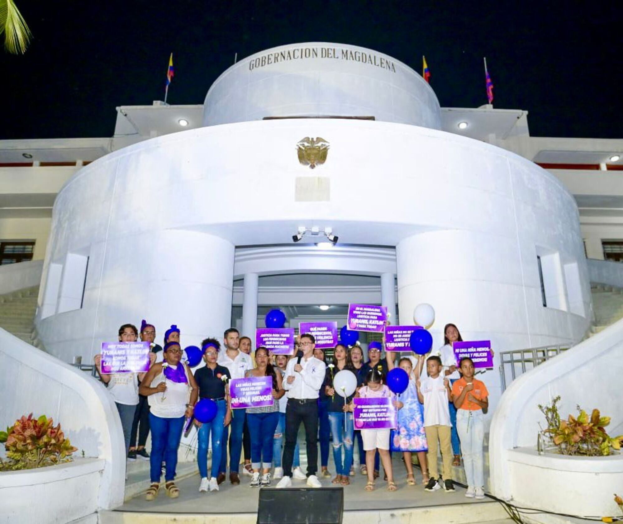 Izada de bandera/ Gobernación del Magdalena