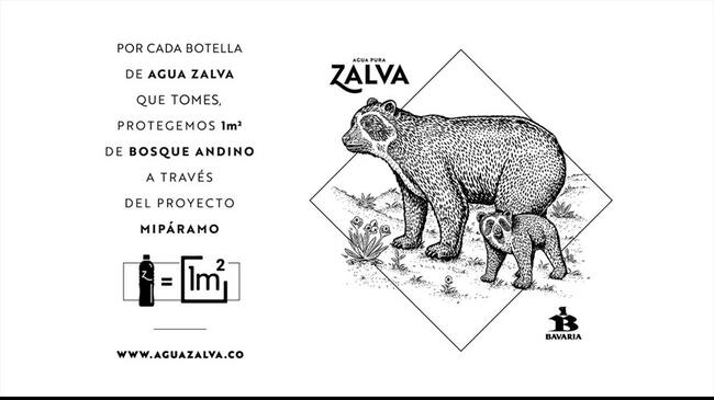 Agua Zalva, el nuevo producto de Bavaria para proteger los páramos colombianos. Foto: #AliadosW