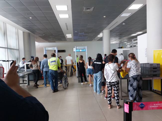 Aeropuerto de Santa Marta. Foto: W Radio.