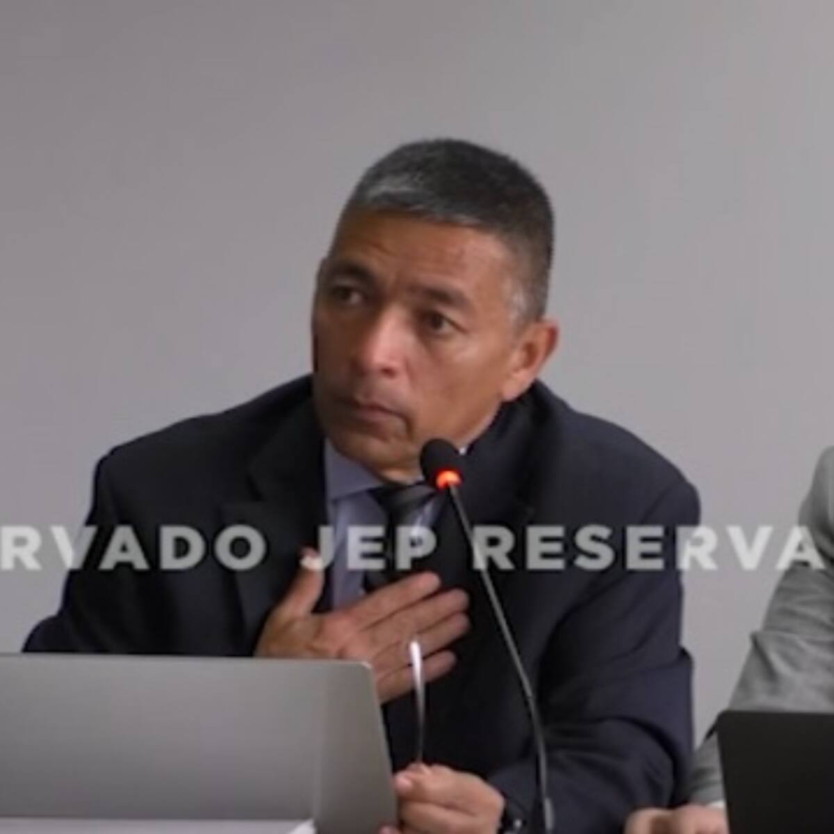 JEP: piden devolver a la cárcel al coronel Alejandro Cabuya y evaluar su expulsión